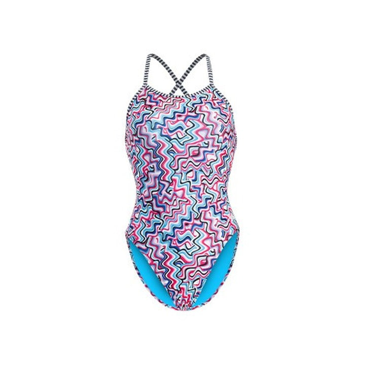 Dolfin Women's Uglies Ripple Diver Back One Piece Swimsuit  One Piece Swimsuits  Dolfin