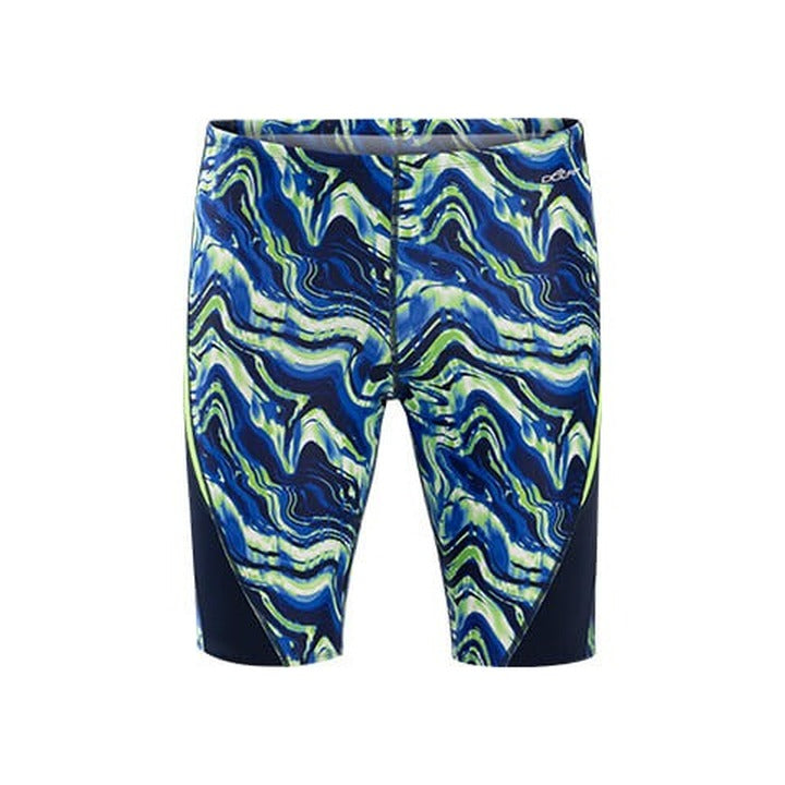 Dolfin Reliance Men's Blaze Color Block Swim Jammer  Two Year Team Prints (2025-2026)  Dolfin