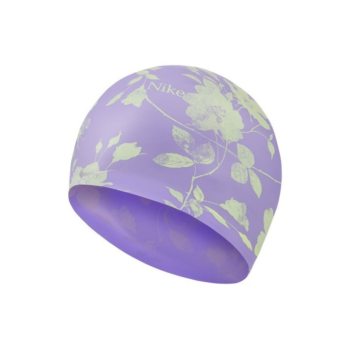 Nike Fine Floral Silicone Cap  Swim Caps  Nike