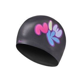 Nike Multi Graphic Silicone Swim Cap  Swim Caps  Nike