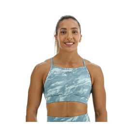 TYR Base Kinetic Women's High Neck Sports Bra - Aqueous    Tyr