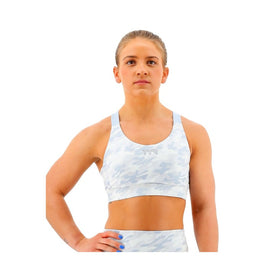 TYR Base Kinetic Women's Crossback Sports Bra - Whiteout Camo    Tyr