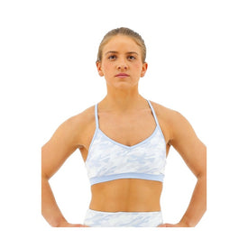 TYR Base Kinetic Women's V-Neck Sports Bra - Whiteout Camo    Tyr