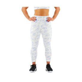 TYR Base Kinetic Women's High-Rise 21 Inch Leggings - Whiteout Camo  Tights  Tyr