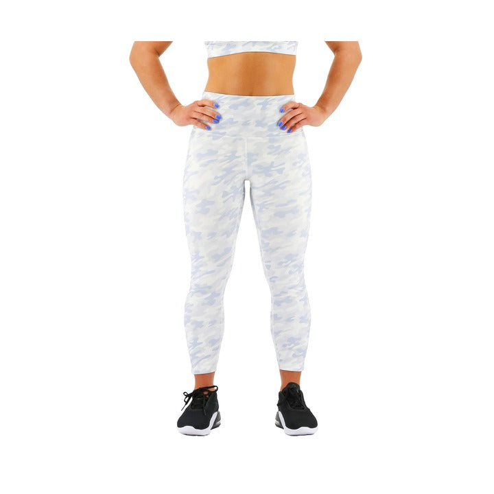TYR Base Kinetic Women's High-Rise 21 Inch Leggings - Whiteout Camo  Tights  Tyr