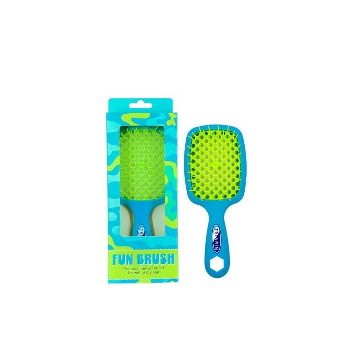 TRISWIM FunBrush Wet and Dry Detangling Brush  Swimmers' Shampoos and Personal Care  SBR Sports