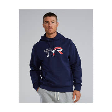TYR Unisex Ultrasoft Tech Hoodie - USA  Hoodie  Tyr