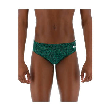 TYR Boys' Lapped Racer Swim Brief  Boys Swim Brief  Tyr