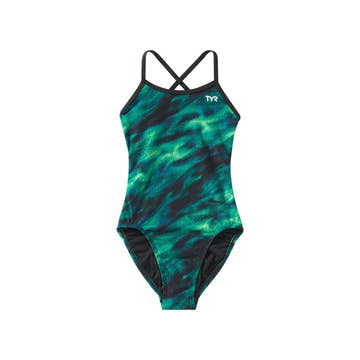 TYR Durafast Elite Girls Trinityfit Swimsuit - Soren  Girls One Piece  Tyr