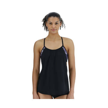 TYR Women's Shea 2-In-1 Tank - Polyhedron  Women's Tankini Top  Tyr