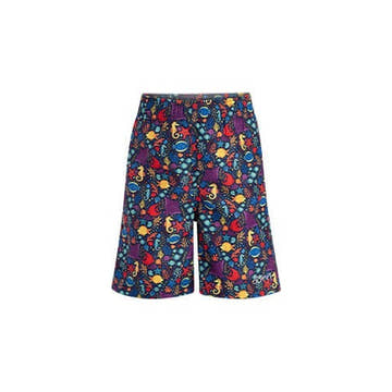 Dolfin Little Boys' Little Fish Swim Trunks Swim Trunks  Boys Swim Trunk  Dolfin
