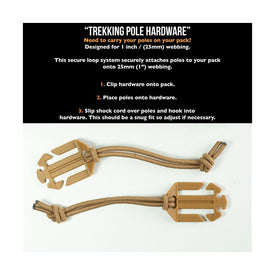 Orange Mud Trekking Pole Hardware  Hydration Vest Accessories  Orange Mud