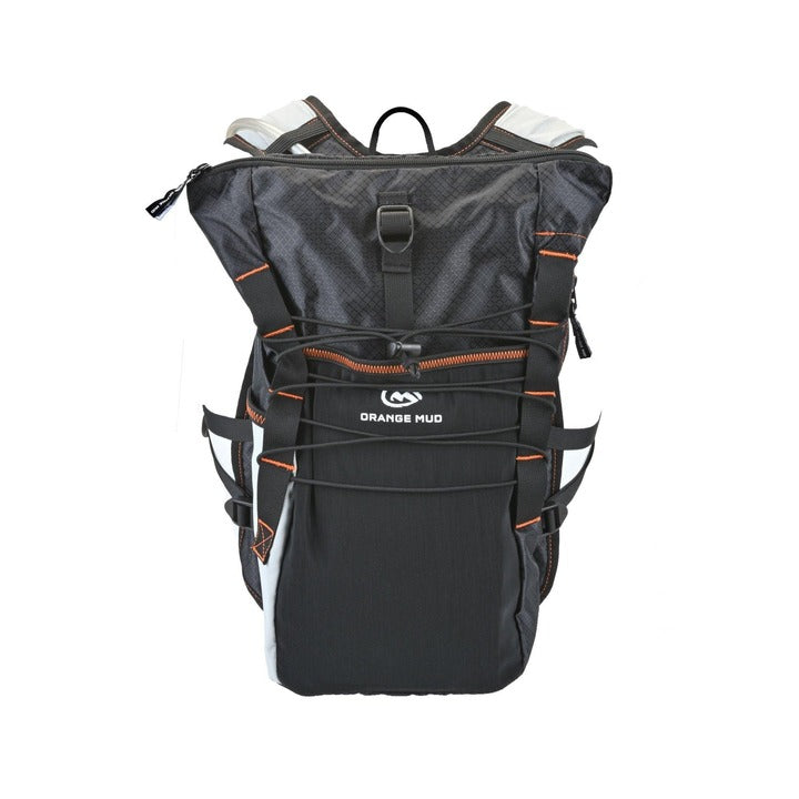 Orange Mud Adventure Pack, 12L 3.0 with Trekking Pole Upgrade  Hydration Vest  Orange Mud
