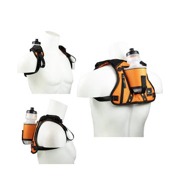 Orange Mud HydraQuiver Single Barrel  Hydration Vest  Orange Mud