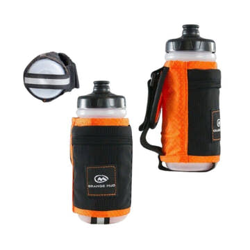 Orange Mud Running Water Bottle Handheld Hydration Pack  Water Bottles  Orange Mud