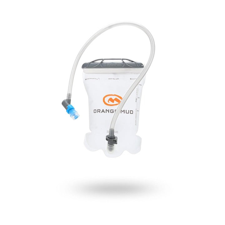 Orange Mud HydraPak Bladder 1L Elite with Quick Disconnect and Blaster Valve  Hydration Bladder  Orange Mud
