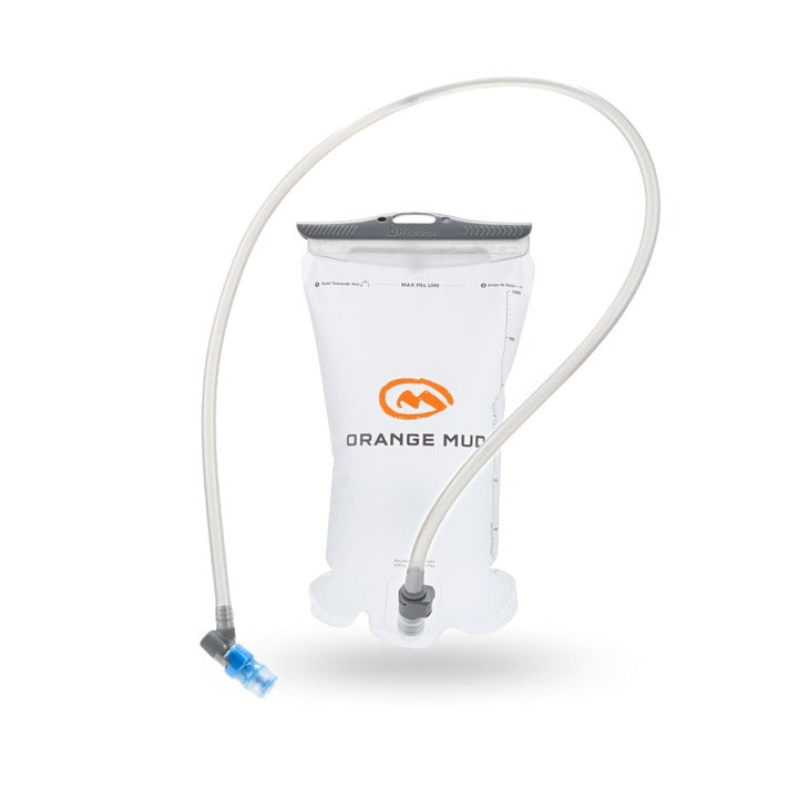 Orange Mud HydraPak Bladder 1.5L Elite with Quick Disconnect and Blaster Valve  Hydration Bladder  Orange Mud