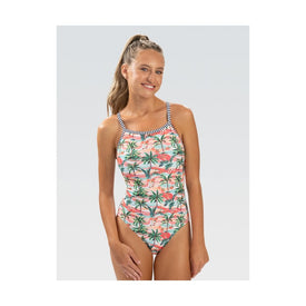 Dolfin Women's Uglies Aloha V-Back One Piece Swimsuit  One Piece Swimsuits  Dolfin