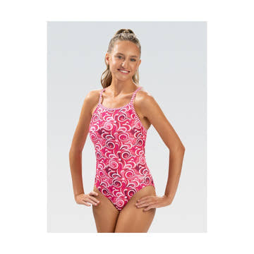 Dolfin Women's Uglies Cascade V-Back One Piece Swimsuit  One Piece Swimsuits  Dolfin