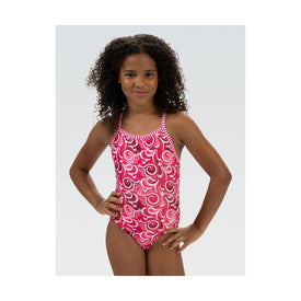 Dolfin Uglies Girls' Cascade Criss-Cross Back One Piece Swimsuit  Girls One Piece  Dolfin
