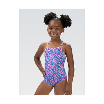Dolfin Little Girls' Aurora One Piece Swimsuit  Girls One Piece  Dolfin