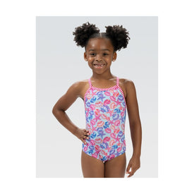 Dolfin Little Girls' By the Sea One Piece Swimsuit  Girls One Piece  Dolfin