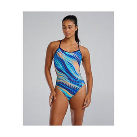 TYR Durafast Elite Women's Trinityfit Swimsuit - Riptidal  One Piece Swimsuits  Tyr