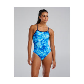 TYR Durafast Elite Women's Diamondfit Swimsuit - Azultec  One Piece Swimsuits  Tyr