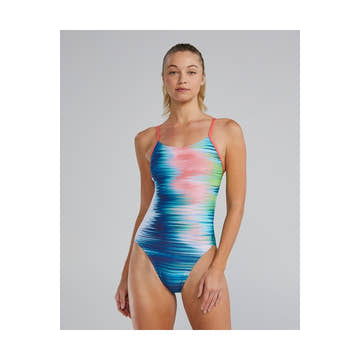 TYR Durafast Elite Women's Cutoutfit Swimsuit - Bravura  One Piece Swimsuits  Tyr