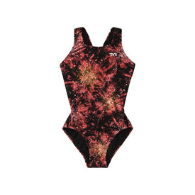 TYR Girls' Radiant Flaire Maxfit One Piece Swimsuit  Girls One Piece  Tyr