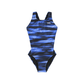 TYR Girls' Technowave Maxfit One Piece Swimsuit  Girls One Piece  Tyr