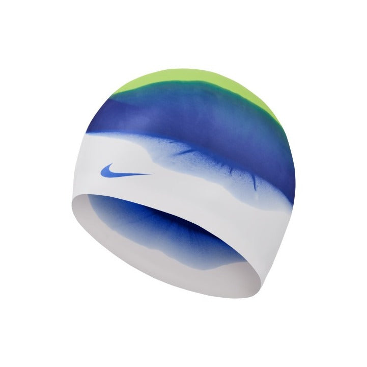Nike Kid's Silicone Cap Tye-Dye  Kids Swim Caps  Nike