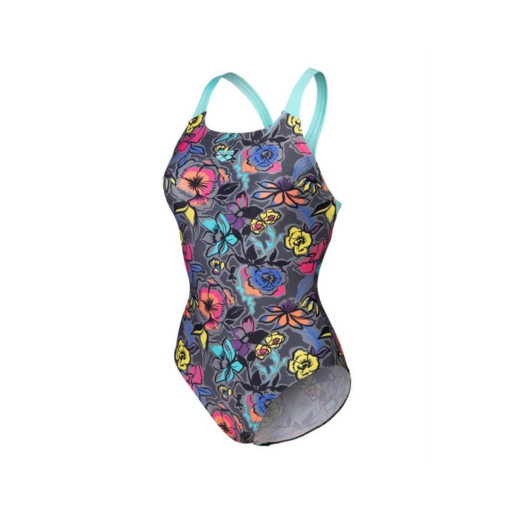 Arena Women's Vivid Repeat Swim Pro Back One Piece Swimsuit  One Piece Swimsuits  Arena