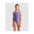 Arena Girl's Racing Stripe Lightdrop Back One Piece Swimsuit  Girls One Piece  Arena