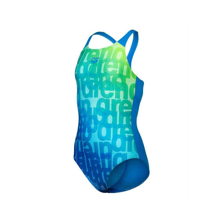 Arena Girl’s Multi Colors V Back One Piece Swimsuit  Girls One Piece  Arena