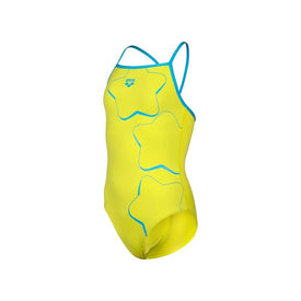 Arena Girl's Star Graphic Lightdrop Back One Piece Swimsuit  Girls One Piece  Arena
