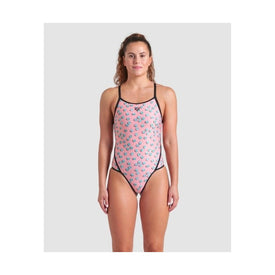Arena Women's Dices Super Fly Back One Piece Swimsuit  One Piece Swimsuits  Arena