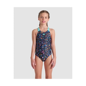 Arena Girl's Confetti Swim Pro Back One Piece Swimsuit  Girls One Piece  Arena