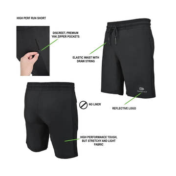 Orange Mud 9 High Performance Run Short    Orange Mud