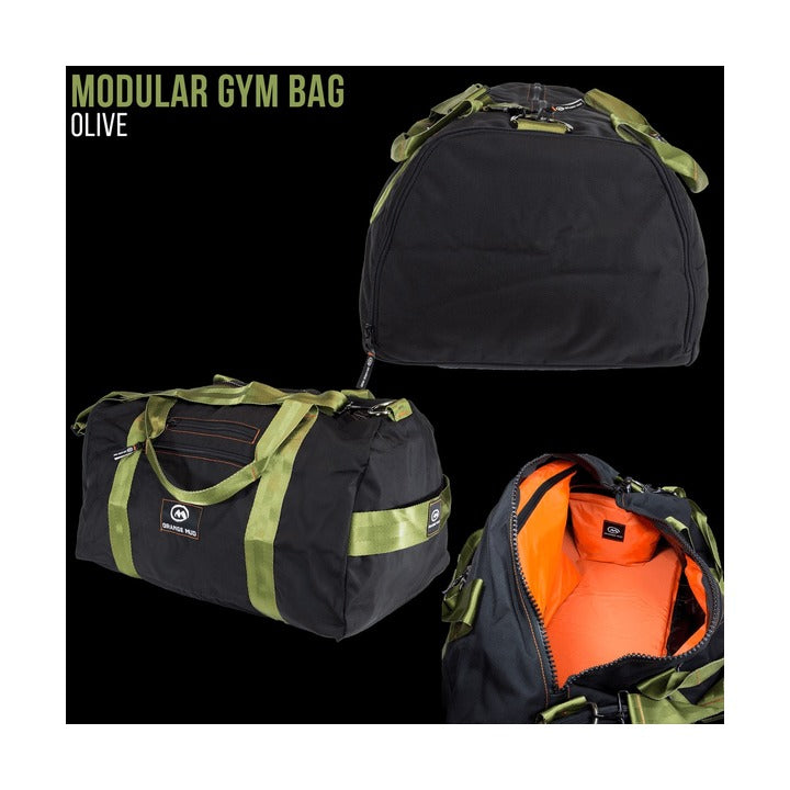 Orange Mud Modular GYM Bag with Shoe Compartment, 55L  Gym Bag  Orange Mud