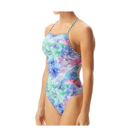 The Finals Women's Shooting Star Foil Funnies Flutterback Swimsuit  One Piece Swimsuits  The Finals