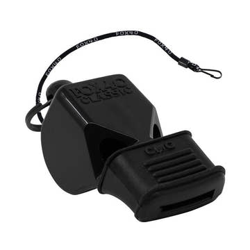 Fox 40 Classic CMG Official Whistle With Wrist Lanyard  Whistles  Fox 40