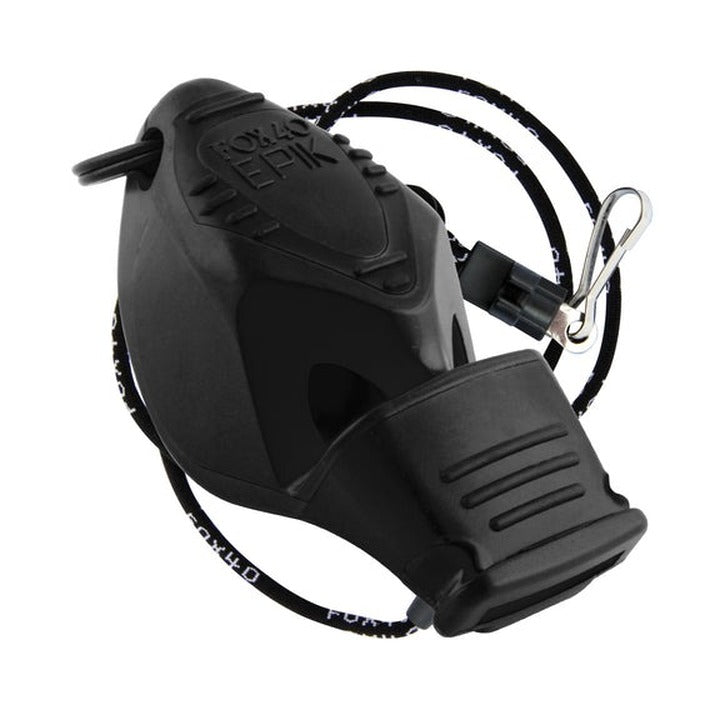 Fox 40 Epik CMG Official Whistle With P.T.S. Lanyard  Whistles  Fox 40