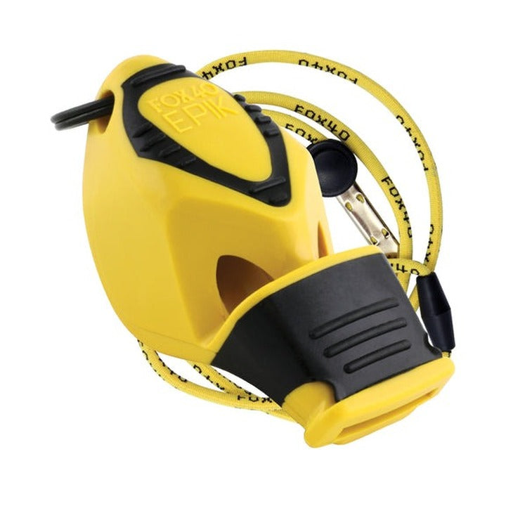 Fox 40 Epik CMG Safety Whistle With Breakaway Lanyard  Whistles  Fox 40