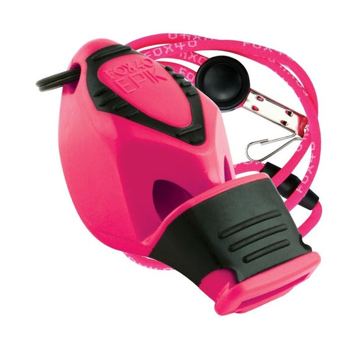 Fox 40 Epik CMG Safety Whistle With Breakaway Lanyard  Whistles  Fox 40