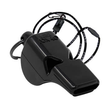 Fox 40 Mini Official Whistle With P.T.S. Lanyard  Whistles  Fox 40