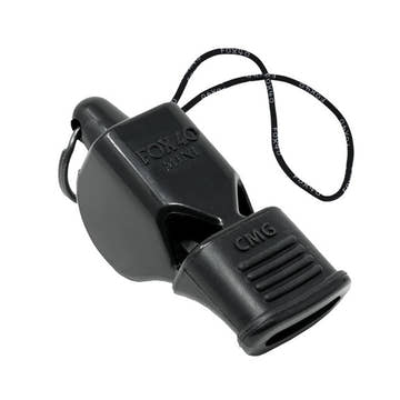 Fox 40 Mini CMG Official Whistle With Wrist Lanyard  Whistles  Fox 40