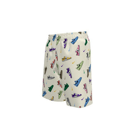 Nike Boy's Multi Sneaker 7 Inch Volley Short  Boys Boardshorts  Nike