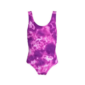 Nike Girls Water Tie Dye U-Back One Piece Swimsuit  Girls One Piece  Nike