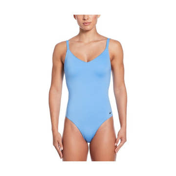 Nike Swim Effortless Essential Women's V-Neck One Piece Swimsuit  One Piece Swimsuits  Nike